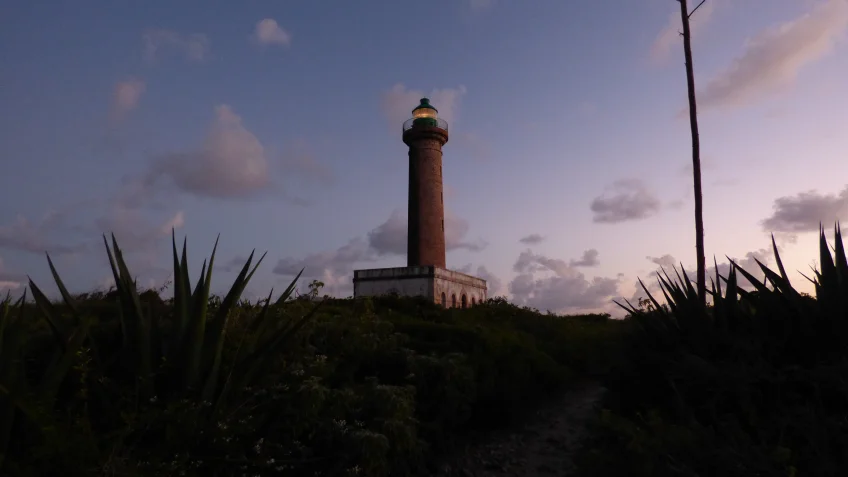 Le phare de La Réserve Naturelle des Ilets de La Petite Terre